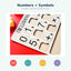 I Am Learning Math Wooden Number & Operator Board Game
