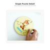 27 Piece Round Animal Puzzle with Tin Storage Box