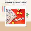 I Am Learning Math Wooden Number & Operator Board Game