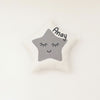 Star (Grey) Shape Personalised Cushion