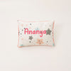 Twinkly Stars Personalised Throw Cushion (Peach)