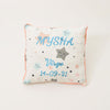 Twinkly Stars Personalised Birth Stats Pillow