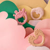Trio Teether | Blush Pink