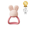 Chill + Fill Bunny Teether | Blush Pink