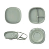 2 in 1 Suction Plate | Sage Green