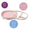 2 in 1 Suction Plate | Blush Pink