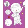 Space Copy Colour Book