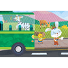 Zoo Safari on the Bus- A Shaped Board book with Wheels