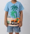 Blue Safari Vacation T-Shirt
