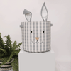Rabbit Round Basket-Grey