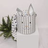 Rabbit Round Basket-Grey