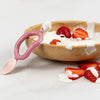 Dippit Multi Stage Baby Weaning Spoon and Dipper (Pack of 2) | Blush