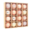 16pcs Peach Snowflakes Shimmer Christmas Ball Tree ornaments XMAS Decoration Set - Little Surprise Box16pcs Peach Snowflakes Shimmer Christmas Ball Tree ornaments XMAS Decoration Set