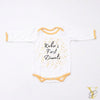First Diwali Personalised Bodysuit - Full Sleeves (Yellow Love)