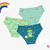 Young Girl Briefs | 3 Pack (Rainy Poppins)