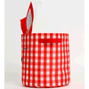 Rabbit Round Basket-Red