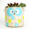 Owl Round Basket