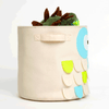 Owl Round Basket
