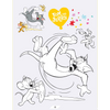 Tom and Jerry Copy Colouring Book