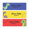 Waterproof Name Labels | Dino Trails