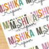 Signature Name Labels - Mist Pallete