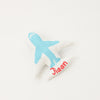 Aeroplane Shape Personalised Cushion