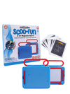 Scoo Fun (Blue) 2-in-1 Board Magical Slate and Magnetic Board