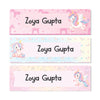 Waterproof Name Labels | Sparkle Unicorn