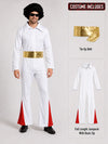 Disco King Rock n Roll singer Adults Halloween Costume Fancy Dress up