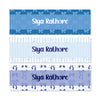 Waterproof Name Labels | Blue Bow Bliss