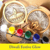 Festive Glow DIY diya stand painting kit- – Craft Your Own Festival Magic!