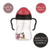 Disney Weighted Straw Sippy Cup 240ml | Mickey Mouse