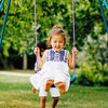 Metal 2-in-1 Swing Set