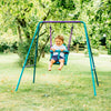 Metal 2-in-1 Swing Set