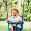 Metal 2-in-1 Swing Set