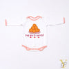Sweets Personalised Bodysuit - Full Sleeves (Peach Love)