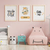 Doodle's Wall Frames | Baby Giraffe (Set Of 3) Style 2