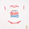Bright Beginnings Personalised Bodysuit (Red Love)