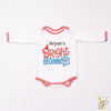 Bright Beginnings Personalised Bodysuit (Red Love)