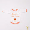 Personalised Bodysuit (Full Sleeves) - My First Diwali (Orange Love)
