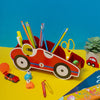 Personalised Car Pen Stand | Red