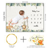 Baby Milestone Blanket | Jungle Safari