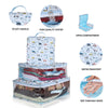 Personalised Travel Cubes- 3 Piece Set | Vehicles