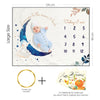 Baby Milestone Blanket | Moon Love
