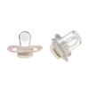 Pacifier GLOW Silicone Twin Pack | Blush Latte