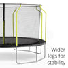 10ft Wave Springsafe® Trampoline and Enclosure