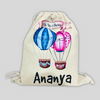 Personalised Drawstring Bag | Hot Air Balloons