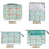 Personalised Multi-use Pouch Set- 4 Piece Set | Fox