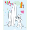 Tom and Jerry Copy Colouring Book