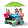 Sun & Shade Picnic Table With Umbrella